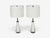 1960s 1960s Carl Fagerlund, Swedish Modern, Table Lamps, White Glass, Sweden For Sale - Image 5 of 12