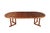 Mid-Century Modern 1980s Otmar Danish Scandinavian Modern Teak Round Extendable Dining Table MCM For Sale - Image 3 of 13