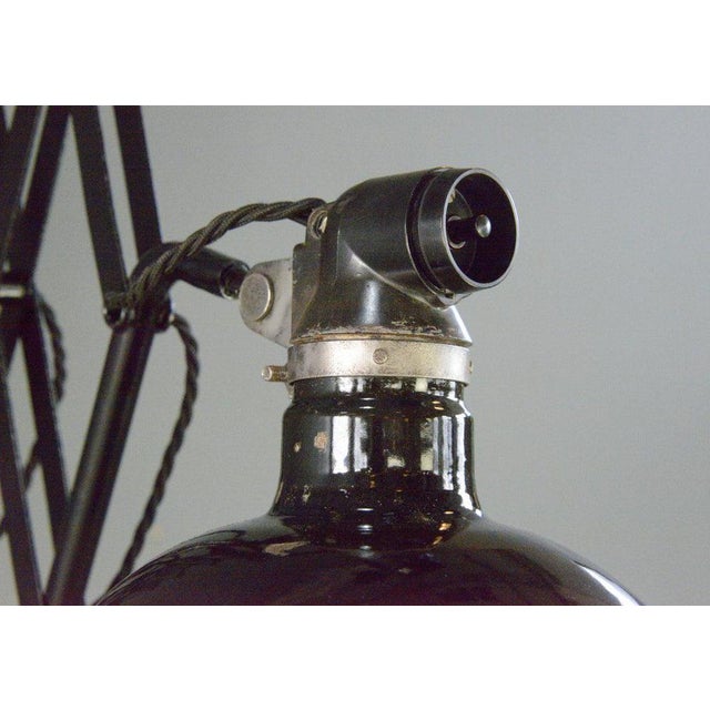 Industrial Scissor Lamp by Rademacher, 1930s For Sale - Image 5 of 12