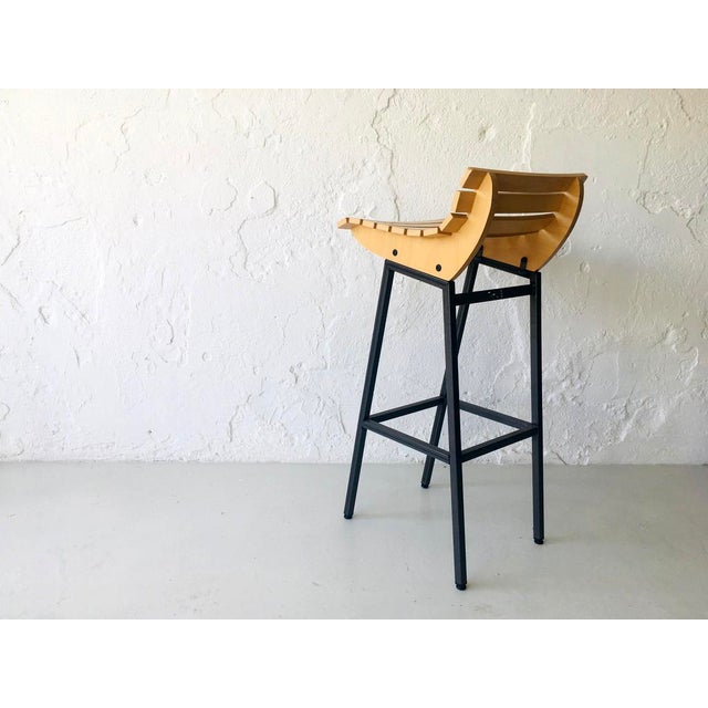 Industrial Cast Iron High Stool, 1990s For Sale - Image 3 of 6