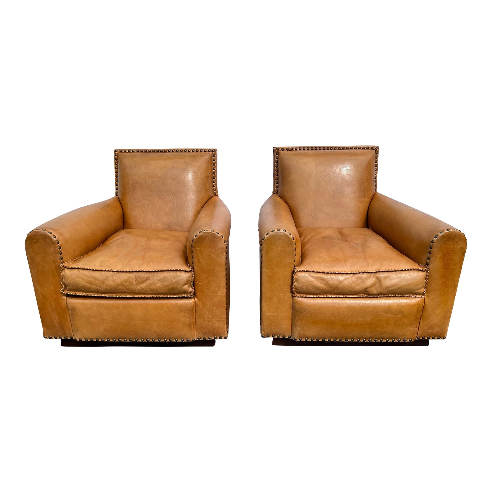 Ralph Lauren Colorado Club Chairs a Pair. Chairish