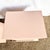 Pink Postmodern Pink and Gold Grass Cloth Side Tables - A Pair For Sale - Image 8 of 12