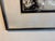 Vintage Late 60s Monochrome Abstract Floral Lithograph Print For Sale - Image 4 of 5