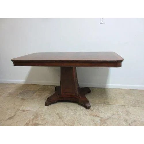 Jonathan Charles Empire Carved Center Louis XV Regency Center Console Sofa Table For Sale - Image 11 of 11