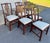 Late 20th Century Set of 6 Henkel Harris Model 102 Mahogany Chippendale Style Dining Room Chairs For Sale In Boston - Image 6 of 11