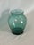 20th C. Bottle Green Blown Glass Vase - Mid-Century Modern For Sale - Image 4 of 7