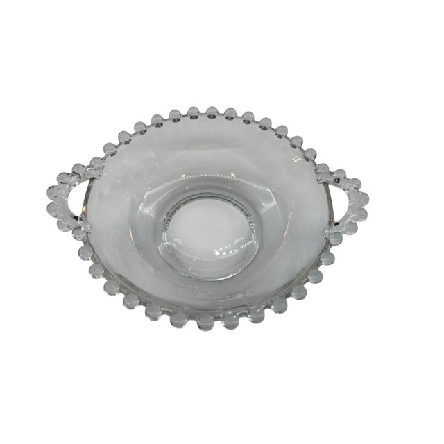 Mid 20th Century Mid 20th Century Imperial Glass Candlewick 3-Piece Mayo Set For Sale - Image 5 of 9