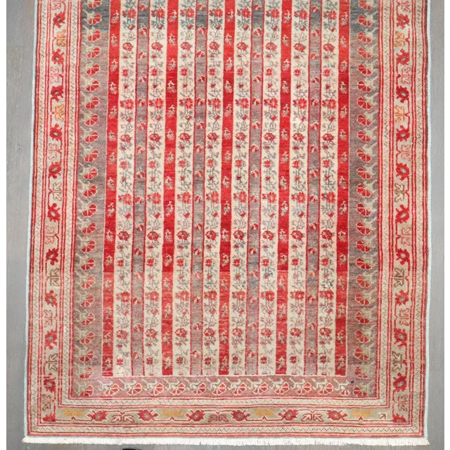 Zabihi Collection Antique Turkish Hereke 19th Century Rug - 2' x 4' For Sale In New York - Image 6 of 6
