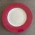 Set of three beautiful Christofle 12.5inch round dinner/charger plates. Micro Gold. Each in a different color. Microwave...