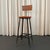 Industrial 1940s Industrial Train Station Switchboard Operator Stool by Angle Steel For Sale - Image 3 of 9