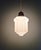 Art Deco Skyscraper Pendant Light in White Opaline, 1920s For Sale - Image 10 of 11