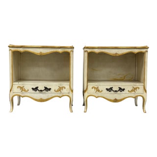 John Widdicomb "Classic" French Provincial Nightstand ~ a Pair For Sale