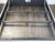 Gray Eastern King Size Ethan Allen Tufted Nailhead Leather Bed Frame For Sale - Image 8 of 12