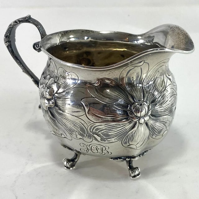 3-1910 銀食器　NEWPORT GORHAM コーヒーセット Gorham Newport Tea Coffee Creamer Sugar Set Silver Plate