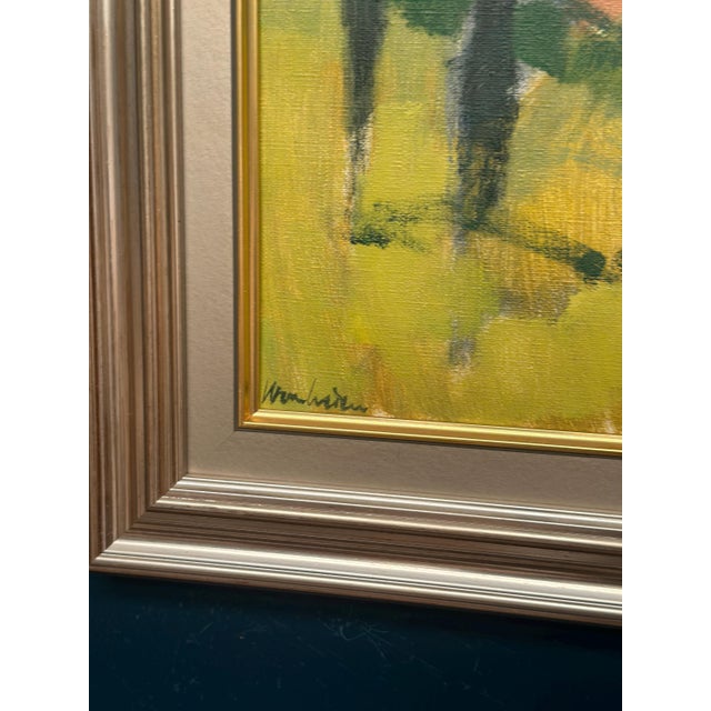 Stig Wernheden, Landscape, 1960s, Oil on Canvas, Framed For Sale - Image 6 of 18