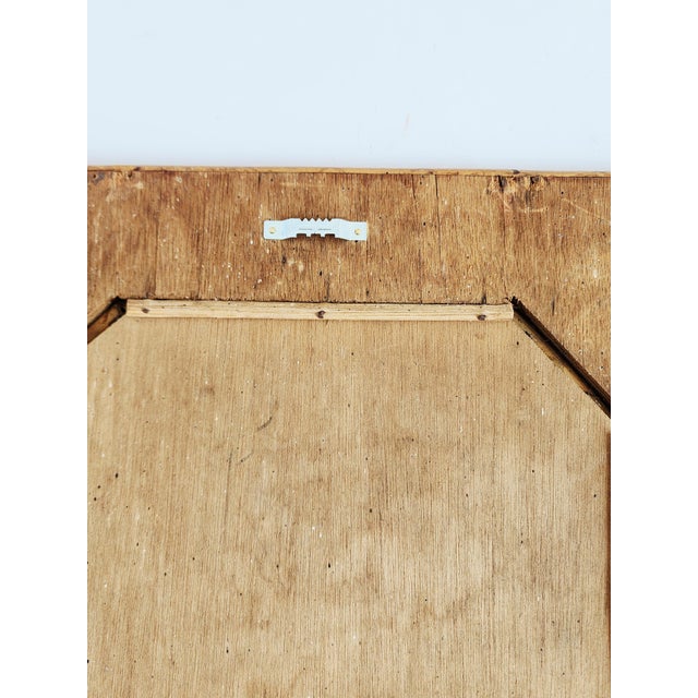 Mid Century Boho Chic Style Bamboo Mirror For Sale - Image 12 of 12