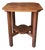 1910s L..& J. G. Stickley Clipped Corner Mission Oak Lamp Table - Attributed For Sale