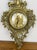 Vintage French style Wall Clock in Brass For Sale - Image 11 of 12