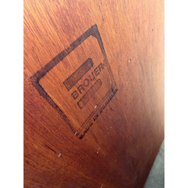 Brouer Møbelfabrik 1960s Mid Century Danish Teak Nightstands by Brouer – Sculptural Bedside Tables, Set of Two For Sale - Image 4 of 10