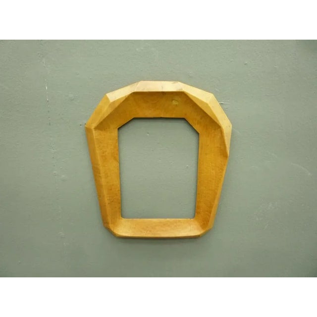 Postmodern Anthroposophical Limewood Photo Frame by Siegfried Pütz, 1920s For Sale - Image 3 of 11
