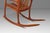Studio Craft Sculptural Rocking Chair in Solid Cherry Wood Attributed to Hal Taylor After Sam Maloof and James Krenov, Usa, C. 1980's For Sale - Image 12 of 18