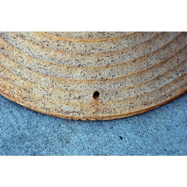 1960s Large Ceramic Sculpture Torchere Light For Sale In Los Angeles - Image 6 of 7