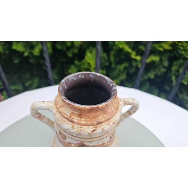 Fat Lava Ceramic Vase from Strehla, East Germany, 1970s For Sale - Image 4 of 7