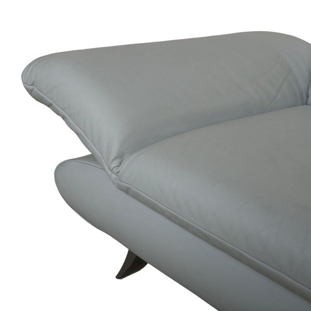 Blue Rossini 2-Seater Sofa in Blue Leather from Koinor For Sale - Image 8 of 16