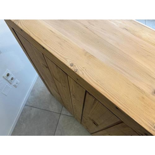 Biedermeier Bread Cabinet in Spruce For Sale - Image 6 of 11