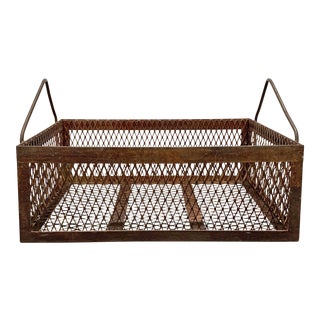 Large Industrial Steel Basket For Sale