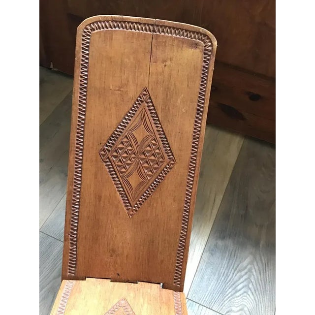 1960s Set of Hand Carved Chair, Cuba, 1960s For Sale - Image 5 of 8