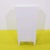 Narrow White Wooden Chest of Drawers with Decorated Drawers For Sale - Image 9 of 10