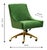 Beatrix Green Office Swivel Chair For Sale In Los Angeles - Image 6 of 8