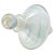 This is a aurora borealis coated art glass spinning top shaped perfume bottle with a ball shaped stopper. It would be a...