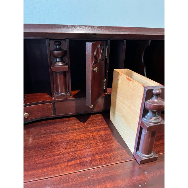 Maddox Mahogany Slant Front Secretary Desk For Sale In Washington DC - Image 6 of 9