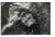 "Woman Underwater" Contemporary Abstract Figurative Black and White Photograph For Sale