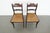 Traditional Vintage Regency-Style Side Chairs (Set of 2) For Sale - Image 3 of 18