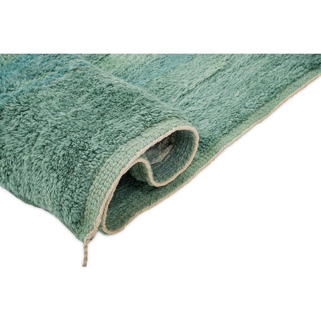 Hand-Knotted Wool Rug by Azele Studio For Sale - Image 6 of 11