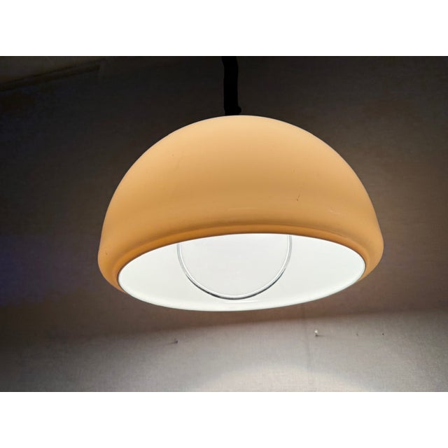 Space Age Mushroom Ceiling Lamp in Beige by Cosack, 1960s For Sale - Image 11 of 18