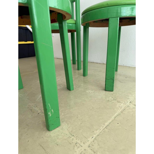 1970s Bruno Ray Style Chairs (Set of 4) For Sale - Image 5 of 7