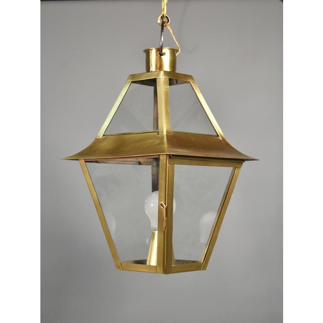 French Lantern in the style of Mansard, 1890s For Sale - Image 3 of 16