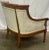 Brown Vintage Statton Furniture Mahogany & Textured Slub Upholstery Club Chair For Sale - Image 8 of 13