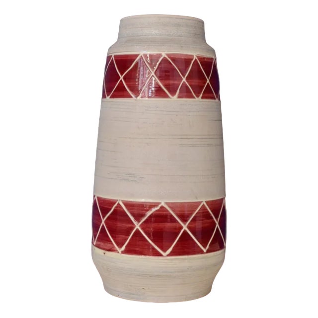 Large Floor Vase from Scheurich, 1960s For Sale