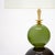 Mid-Century Modern Venetian Blown Glass Lamps, Green, Murano Italy - a Pair For Sale - Image 3 of 9