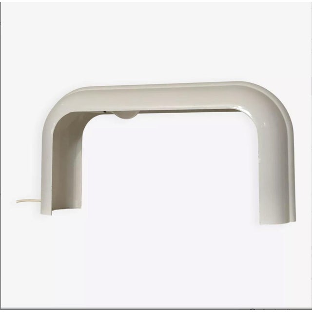 White Eco White Lamp by Luciano Annichini for Artemide, 1970s For Sale - Image 8 of 8