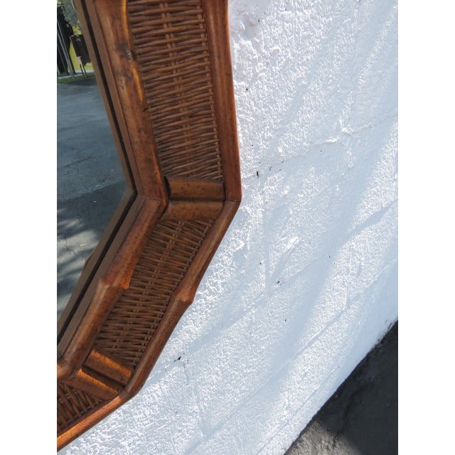 Brown American of Martinsville Hollywood Regency Bathroom Wall Mirror a Pair 6451 For Sale - Image 8 of 11