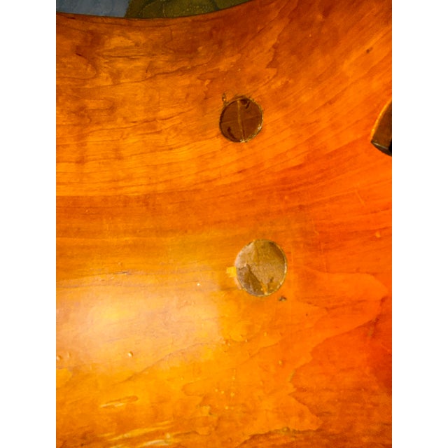 Mid-Century Attributed Ed Wormley (1907-1995) Heart Stool for Dunbar (Berne Indiana) For Sale In Las Vegas - Image 6 of 8