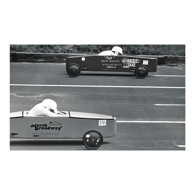 1981 Charlotte Soapbox Derby Race Photograph by Peggy Robertson For Sale