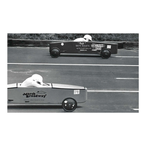 1981 Charlotte Soapbox Derby Race Photograph by Peggy Robertson