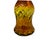 1960s Vintage Mid Century Modern Blenko Amberina Twisted Blown Glass Vase Wayne Husted For Sale - Image 5 of 5